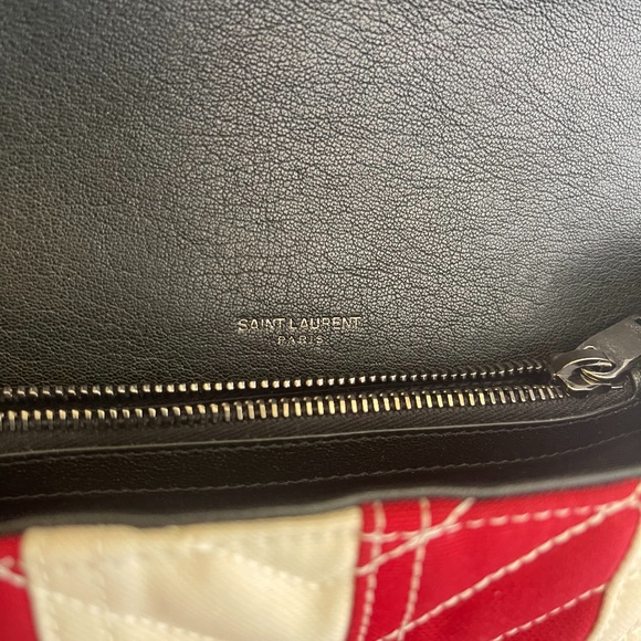 Saint Laurent Medium College Bag in American Flag - Picture 5 of 16
